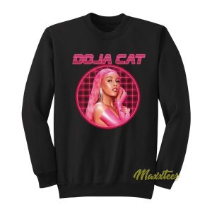 Doja Cat Laser Grid Portrait Sweatshirt 1