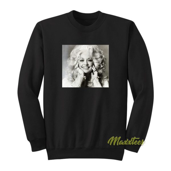 Dolly Parton Photo Sweatshirt