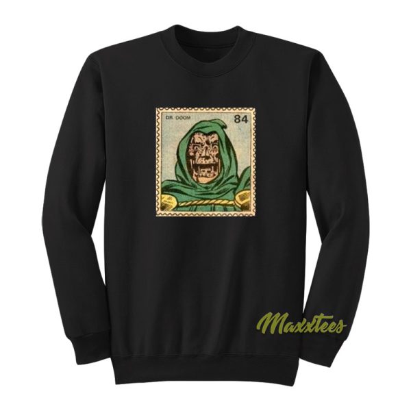 Dr Doom Marvel Value Stamp Sweatshirt