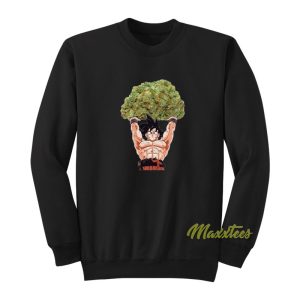 Dragon Ball Goku Weed Sweatshirt 1