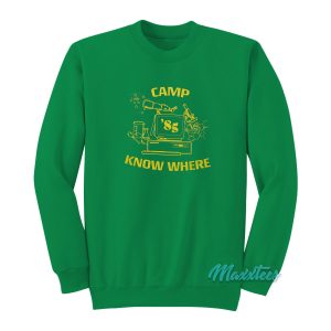 Dustin Stranger Things Camp Know Where Sweatshirt 1