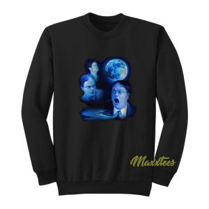 Dwight Three Wolf Moon Sweatshirt 1