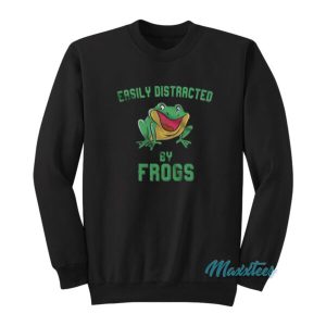 Easily Distracted By Frogs Sweatshirt 2