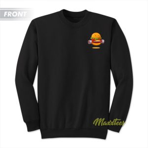 Eat Burgers Lift Heavy Sweatshirt 2