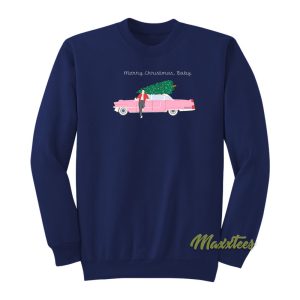 Elvis Cadillac Christmas Sweatshirt 1