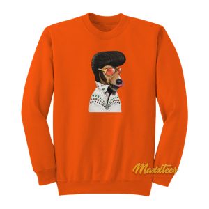 Elvis Dog Meme Sweatshirt