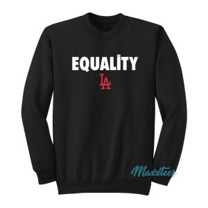 Equality Los Angeles Dodgers Sweatshirt 1