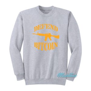 Eric Podwojski Defend Bitcoin Sweatshirt