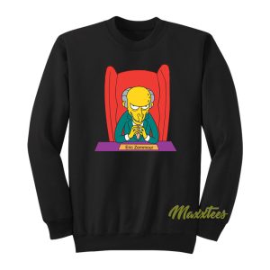 Eric Zemmour 2022 Mr Burns Sweatshirt