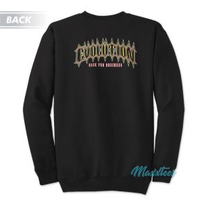 Evolution Back For Business Sweatshirt 2