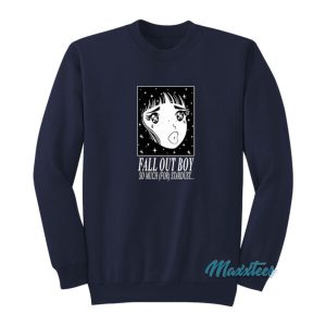 Fall Out Boy Anime So Much For Stardust Sweatshirt