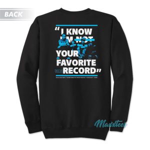 Fall Out Boy Favorite Record Sweatshirt