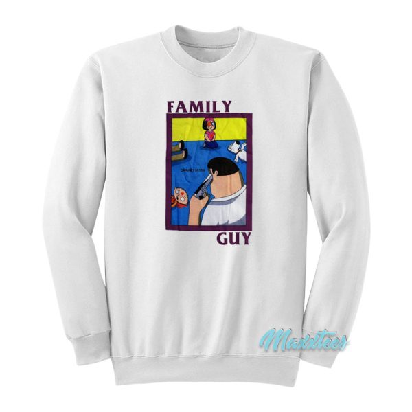 Family Guy Black Flag Family Man Sweatshirt