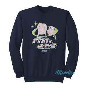 Finn And Jake Adventure Time Tonal Sweatshirt 2