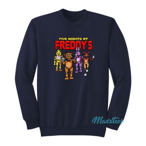 Five Nights At Freddys Animatronics Group Sweatshirt 1