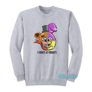 Five Nights At Freddys Split Face Sweatshirt 1
