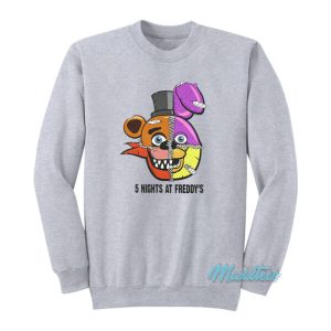 Five Nights At Freddys Split Face Sweatshirt 2