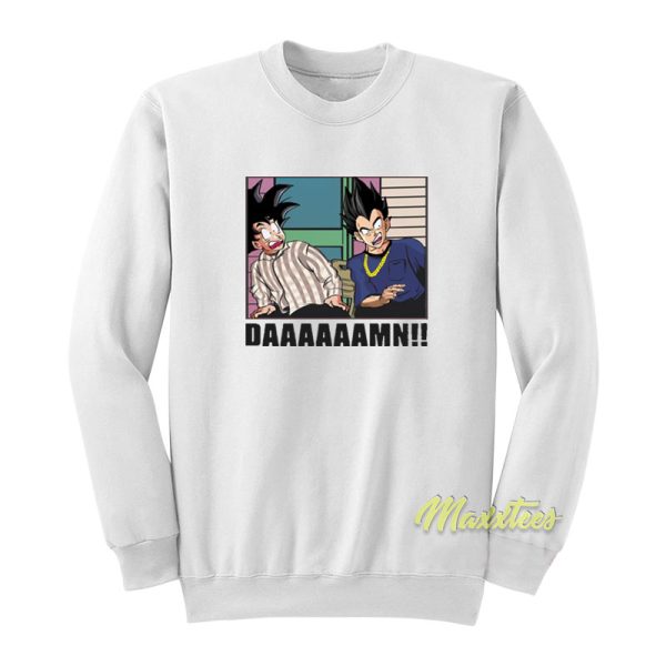 Friday Damn Goku and Vegeta Sweatshirt