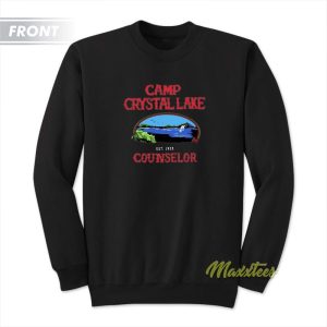 Friday The 13th Camp Crystal Lake Counselor Sweatshirt 3