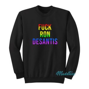 Fuck Ron Desantis Pride Sweatshirt 1