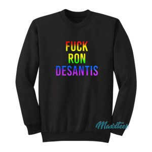 Fuck Ron Desantis Pride Sweatshirt 2