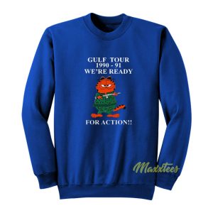 Garfield Gulf Tour 1990 Sweatshirt 1