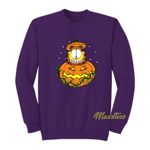 Garfield Halloween Pumpkin Sweatshirt 2