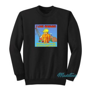 Garfield I Love Mondays Sweatshirt 1