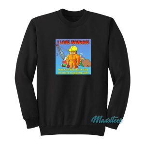 Garfield I Love Mondays Sweatshirt 2