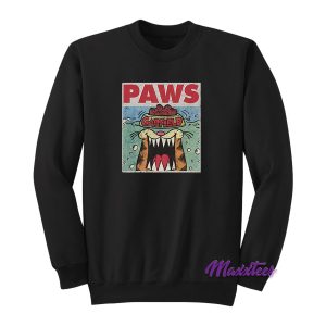 Garfield Paws Jaws Parody Sweatshirt