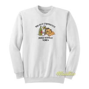 Garfield The Soju Experience Party Animals Korea Sweatshirt