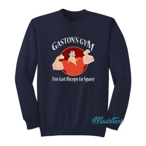 Gaston’s Gym I’ve Got Biceps To Spare Sweatshirt