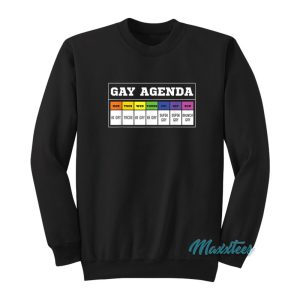 Gay Agenda Sweatshirt 1