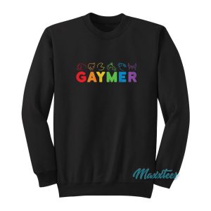 Gaymer Gay Gamer Pride Sweatshirt 1