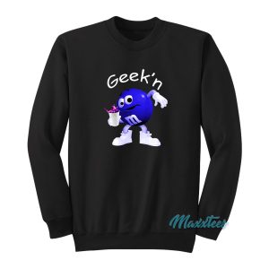 Geekn Blue MampM Sweatshirt 1