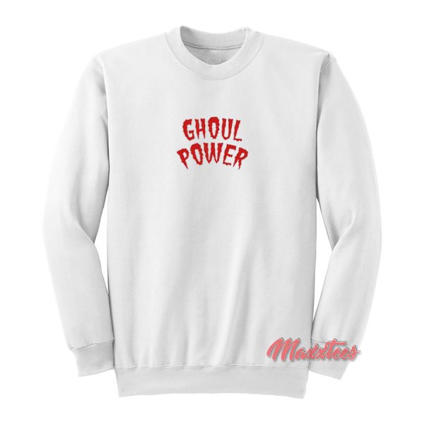 Ghoul Power Sweatshirt Cheap Custom