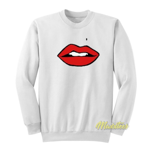 Gillian Anderson Lips Sweatshirt