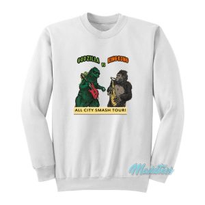 Godzilla vs King Kong All City Smash Tour Sweatshirt