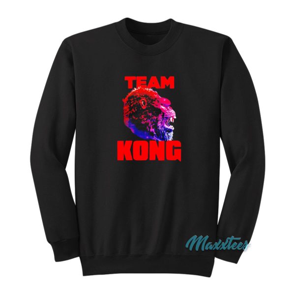 Godzilla vs Kong Team Kong Neon Sweatshirt