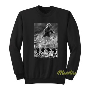 Godzilla vs The Beatles Sweatshirt 1