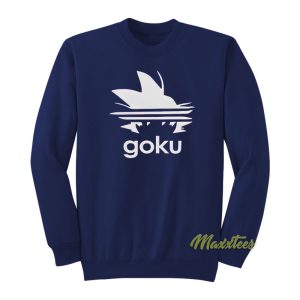 Goku Adidas Parody Anime Sweatshirt 1