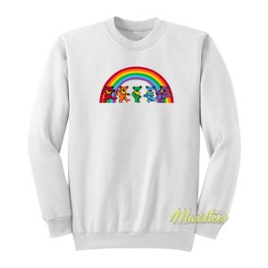 Grateful Dead Rainbow Dancing Bears Sweatshirt