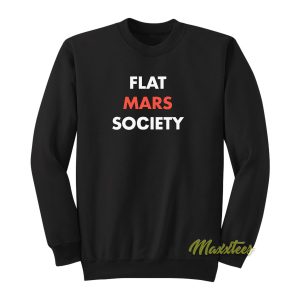 Greta Thunberg Flat Mars Society Sweatshirt 1