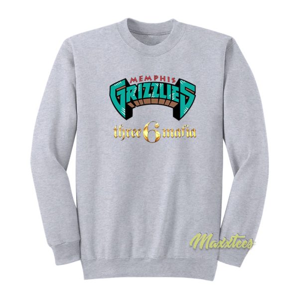 Grizzlies Memphis x Three 6 Mafia Sweatshirt