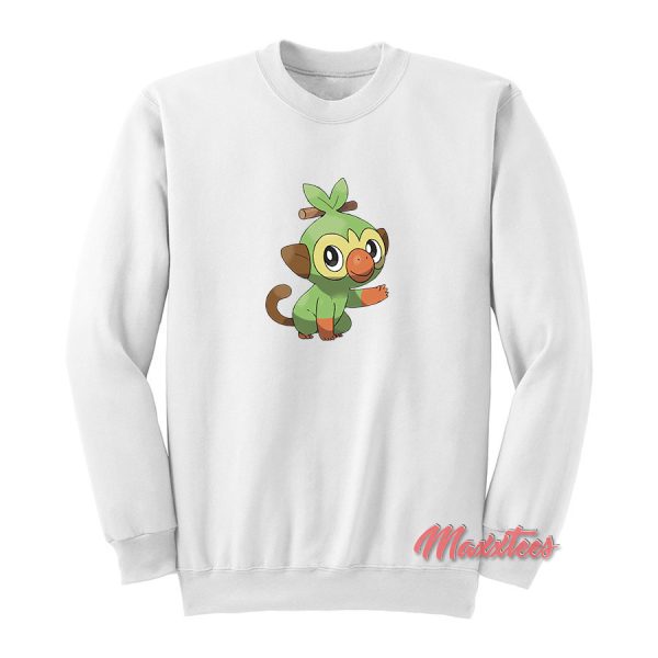 Grookey Pokemon Sword and Shield Sweatshirt