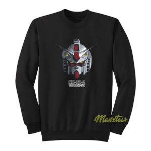 Gundam Rx 78 Head Sweatshirt 1