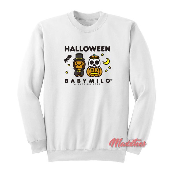 Halloween Baby Milo Bape Sweatshirt