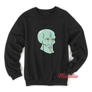 Handsome Squidward Face Sweatshirt 2