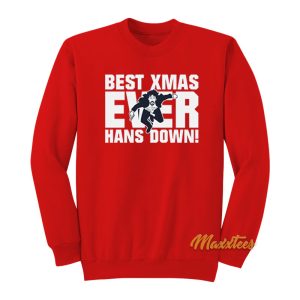 Hans Down Die Hard Christmas Sweatshirt 1