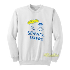 Harden and Embiid On The Seventy Sixers Sweatshirt